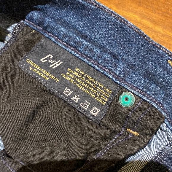 Citizens of Humanity Rocket Skinny Jeans Dark Wash Size 28 - Picture 6 of 6